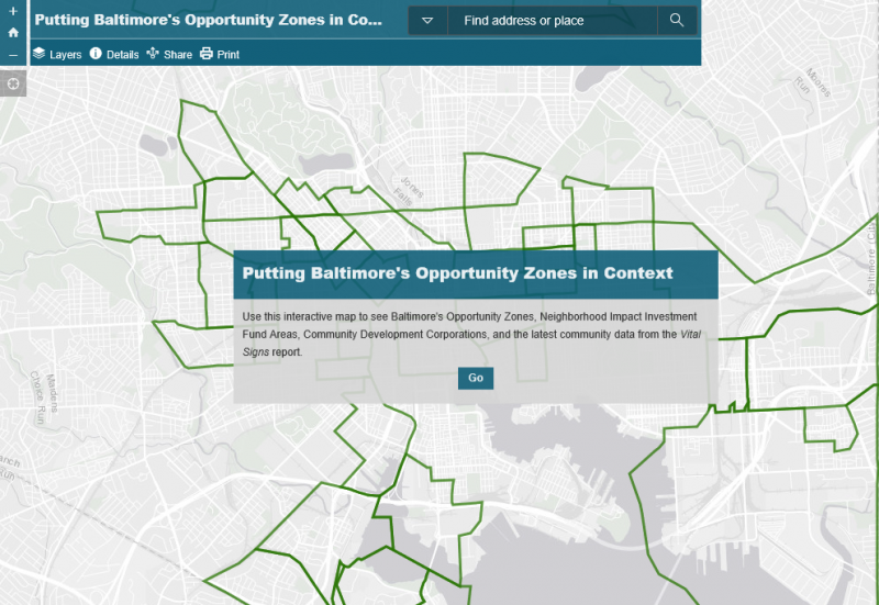 Putting Baltimore’s Opportunity Zones in Context