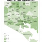 Rate of Clogged Storm Drain Reports per 1,000 Residents (2019)