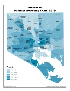 Percent of Families Receiving TANF