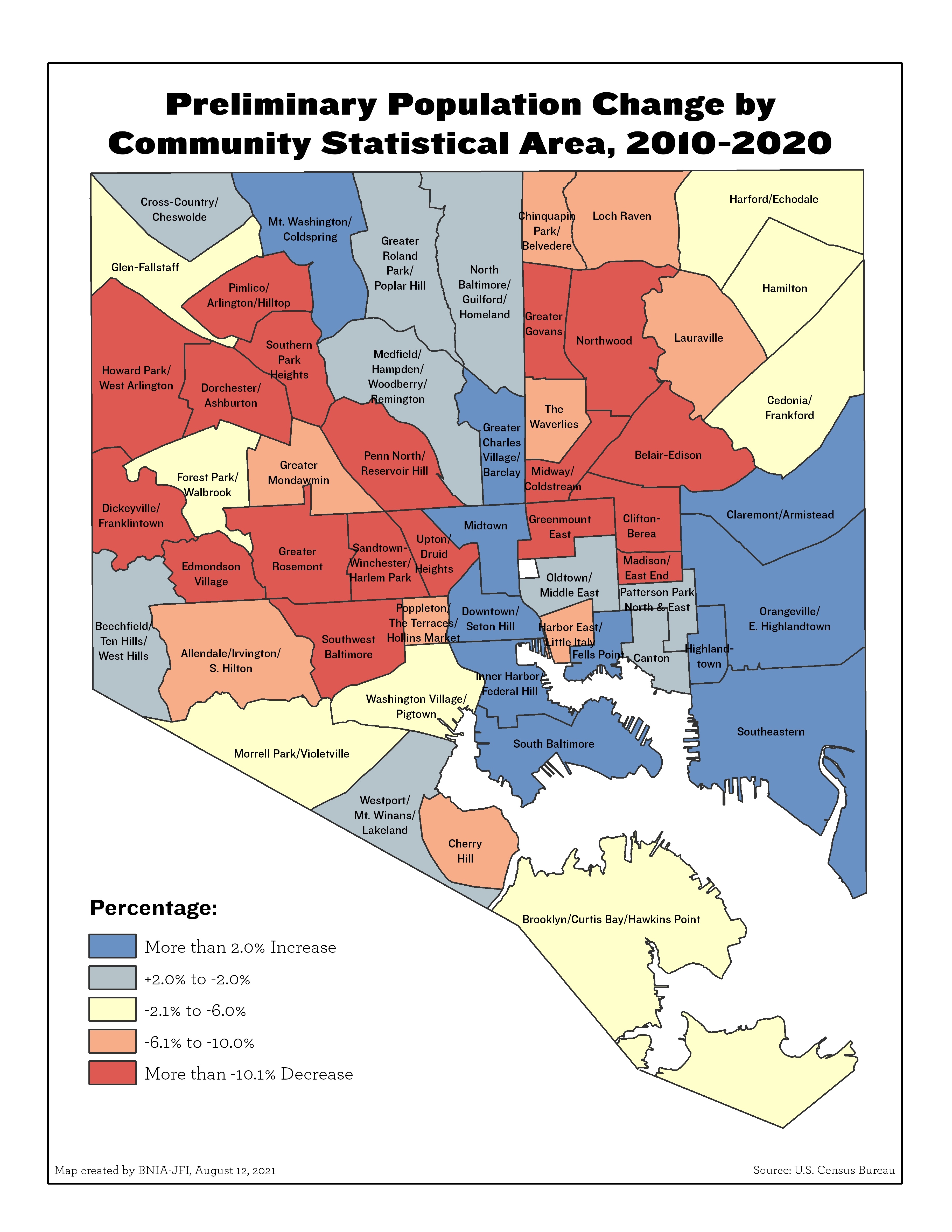 Population Data from the 2020 Census
